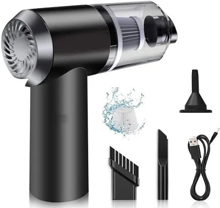Portable Car Vacuum Cleaner with Blower🚗 | USB Rechargeable Wireless Handheld Car Vacuum Cleaner Traveling,Portable.